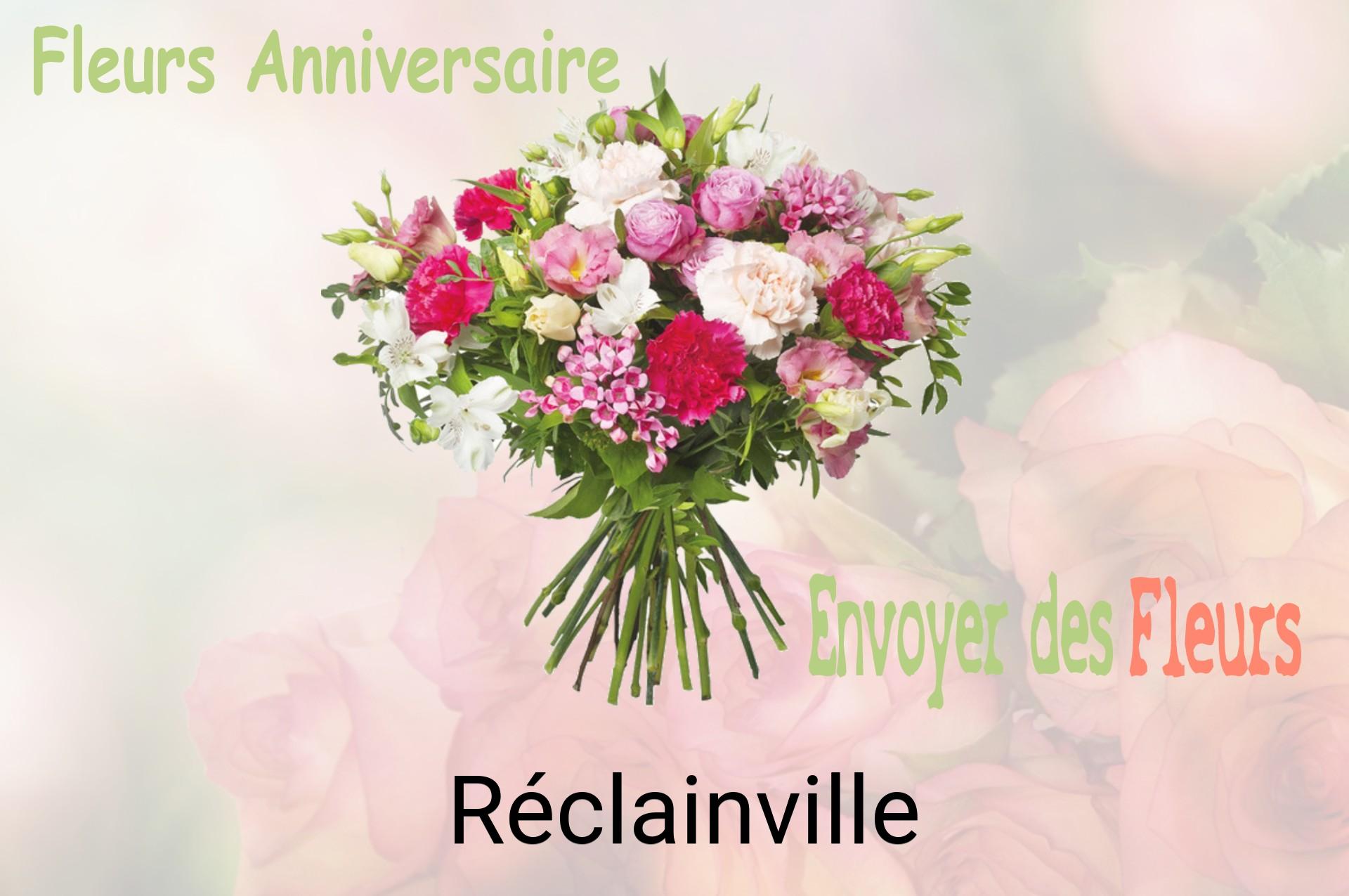 Bouquet de fleurs d’anniversaire livré à Réclainville