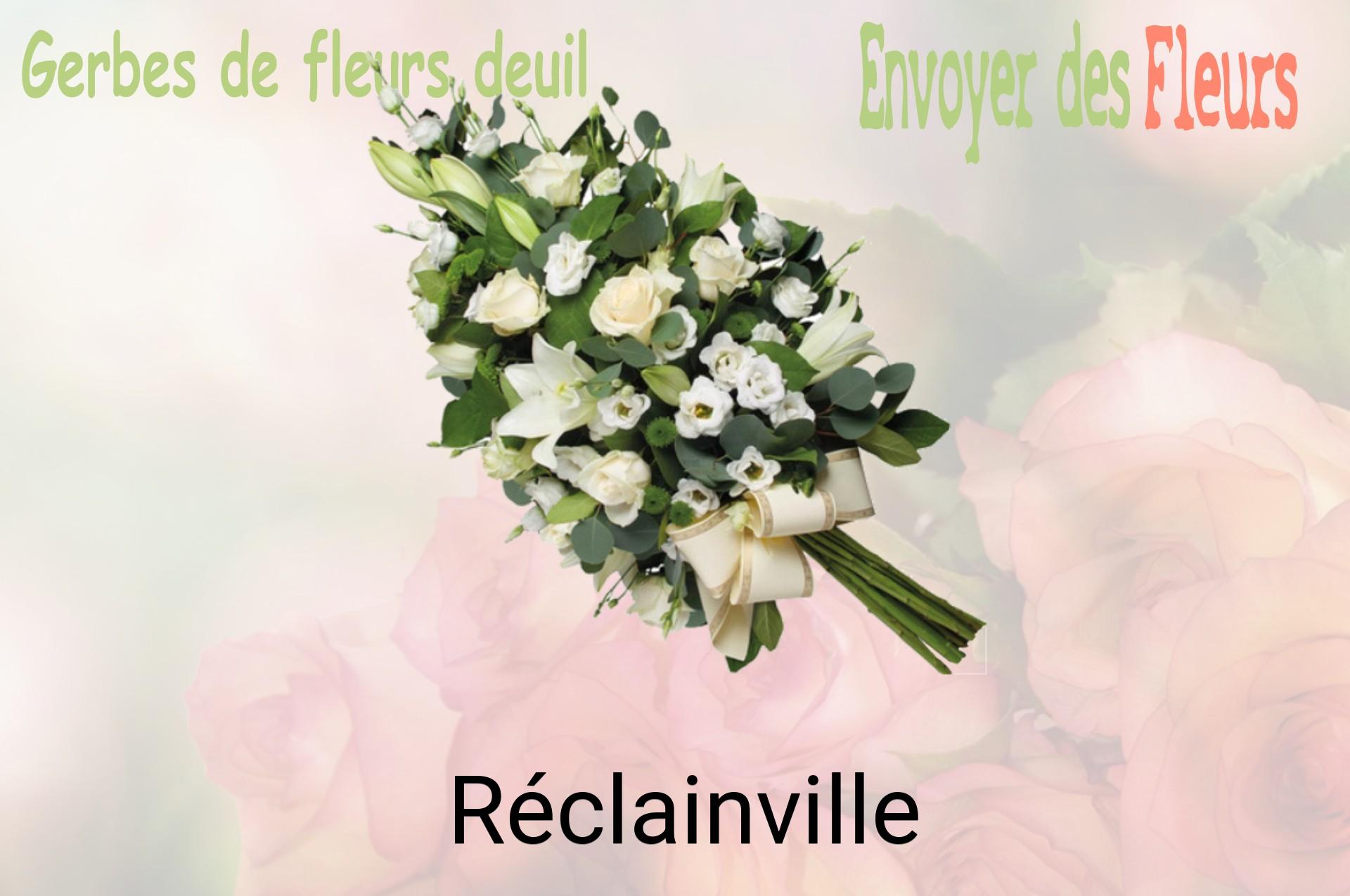 Gerbe de fleurs de deuil livrée à Réclainville